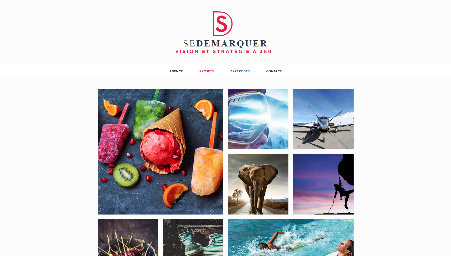 Agence Se Démarquer - Refonte du site